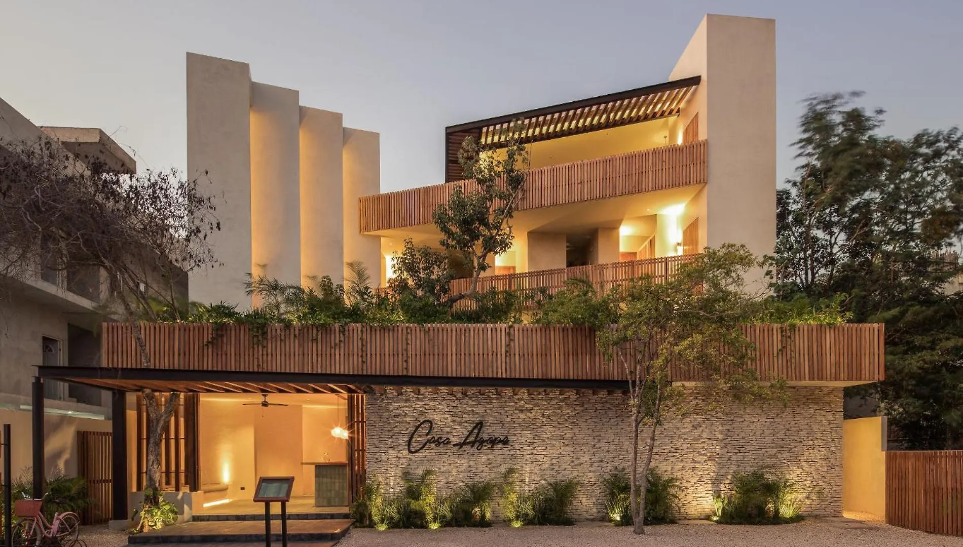 Casa Agape Hotel Tulum With Beach Club Access location